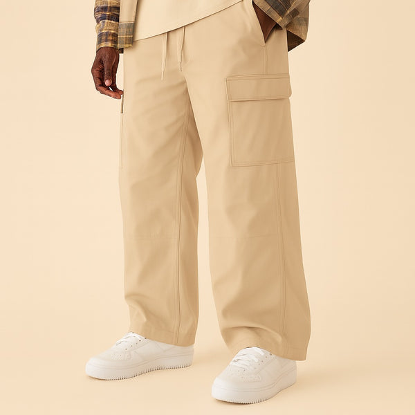 Emporial | 6 Pocket Cargo Light Beige