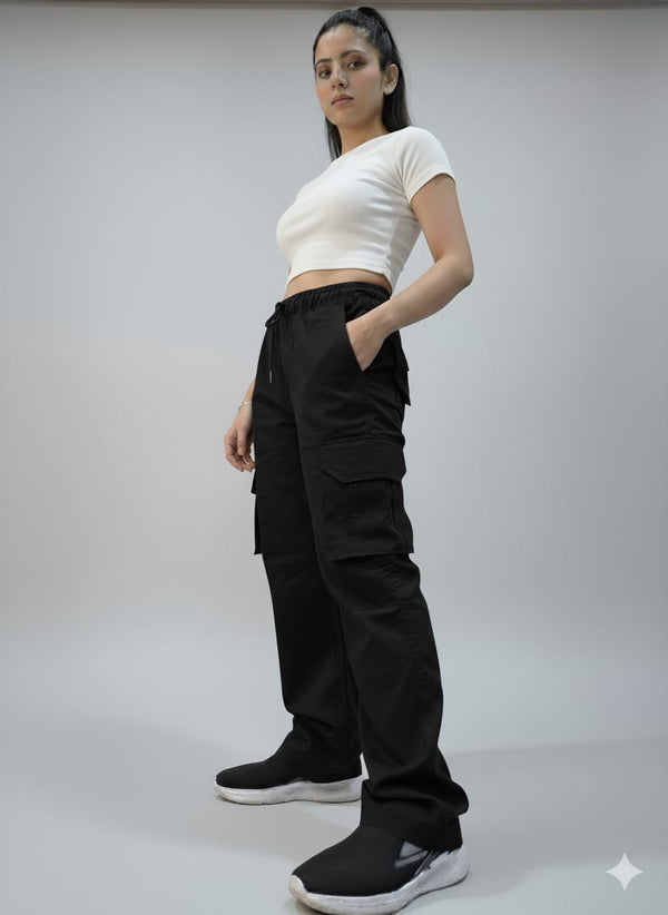 Emporial | 6 Pocket Cargo Black