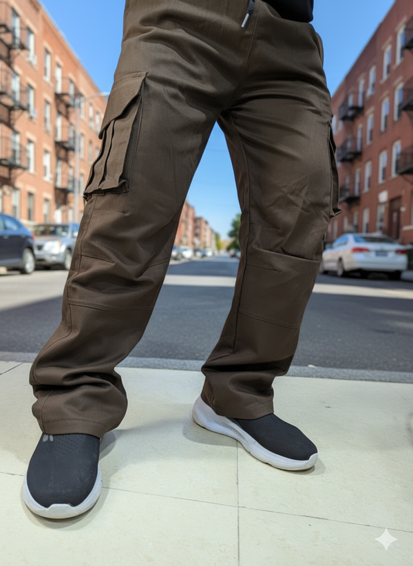 Emporial | 6 Pocket Cargo Brown