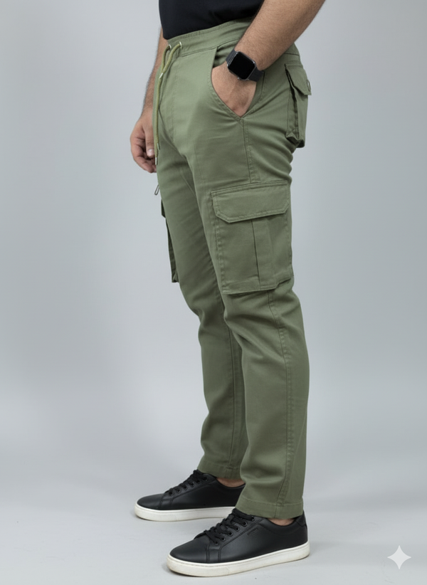 Emporial | 8 Pocket Cargo Trouser Olive