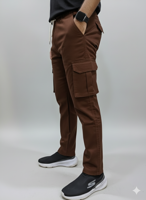 Emporial | 8 Pocket Cargo Trouser Brown